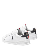 RALPH LAUREN U CALZ Sneakers hrt ct II low top lace B.CO/BLU/ROSSO