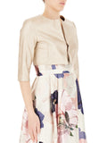 RINASCIMENTO Bolero in similpelle oro