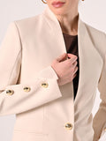 RINASCIMENTO Giacca in tessuto tecnico beige