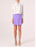 RINASCIMENTO Blusa con fiocco panna