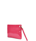 SUNDEK D Pochette a mano laminated clutch rosa