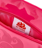 SUNDEK D Pochette a mano laminated clutch rosa