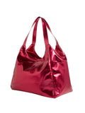 SUNDEK D Borsa da mare chel bag laminata fucsia