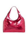 SUNDEK D Borsa da mare chel bag laminata fucsia