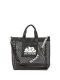 SUNDEK D Borsa mare big mesh nero