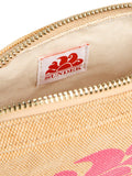 SUNDEK D Pochette effetto stone washed beige