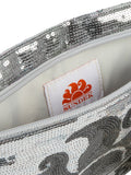 SUNDEK D Pochette a mano mare cher con paillettes argento