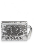 SUNDEK D Pochette a mano mare cher con paillettes argento