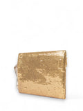 SUNDEK D Pochette a mano mare cher con paillettes oro