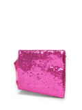 SUNDEK D Pochette a mano mare cher con paillettes rosa