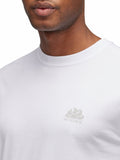 SUNDEK U T-shirt basic logo bianco