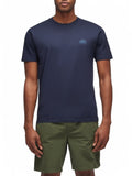 T-shirt basica con logo piccolo