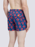 SUNDEK U Shorts mare costume pantaloncino fantasia BLU/ROSSO