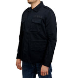 TELA C PRJCT Giacca sahariana field jacket blu