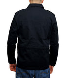 TELA C PRJCT Giacca sahariana field jacket blu