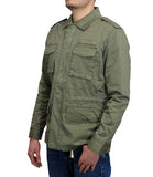 TELA C PRJCT Giacca sahariana field jacket verde
