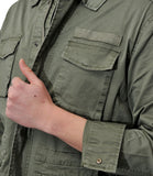 TELA C PRJCT Giacca sahariana field jacket verde