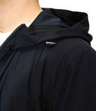 TELA C PRJCT Giubbotto tecnico leggero con cappuccio blu