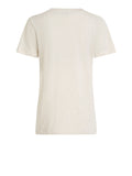 TOMMY H D PRE T-shirt regular con scritta logo latte