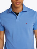TOMMY H U COL Polo regular 1985 blu