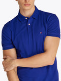 TOMMY H U COL Polo regular 1985 blu