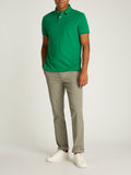 TOMMY H U COL Polo regular 1985 verde