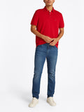 TOMMY H U COL Polo regular 1985 rosso
