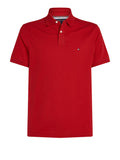 TOMMY H U COL Polo regular 1985 rosso