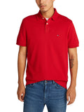 TOMMY H U COL Polo regular 1985 rosso