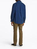 TOMMY H U COL Camicia chambray BLU SCURO
