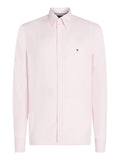 TOMMY H U COL Camicia flex dobby ROSA CHIARO