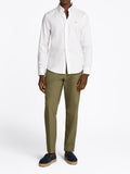 TOMMY H U COL Camicia flex dobby bianco