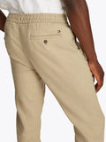 TOMMY H U COL Pantalone in lino Harlem SANDALO