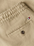 TOMMY H U COL Pantalone in lino Harlem SANDALO