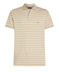 TOMMY H U COL Polo in cotone a righe SANDALO