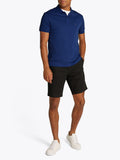 TOMMY H U COL Polo liquid cotone regular bluette