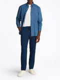 TOMMY H U PRE Camicia in denim chambray celeste