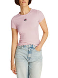 T-shirt badge a costine slim