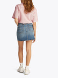 TOMMY J D Camicia cropped con nodo rosa