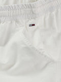 TOMMY J D Pantalone palazzo di lino bianco