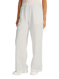 TOMMY J D Pantalone palazzo di lino bianco