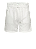 TOMMY J D Shorts con elastico in vita bianco