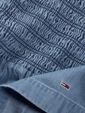 TOMMY J D Abito corto chambray DENIM MEDIO
