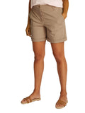 Shorts chino con risvolto