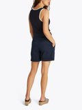 TOMMY J D Shorts chino con risvolto NAVY