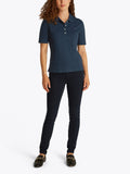 TOMMY J D Polo in piquet regular NAVY