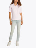 TOMMY J D Polo in piquet regular ROSA CHIARO