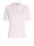 TOMMY J D Polo in piquet regular ROSA CHIARO