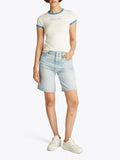 TOMMY J D Bermuda in denim BLU MEDIO
