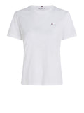 TOMMY J D T-shirt slim basic bianco